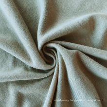 SGS GRS certified 100% recycled polyester plain dyed knit single jersey fabric for garments